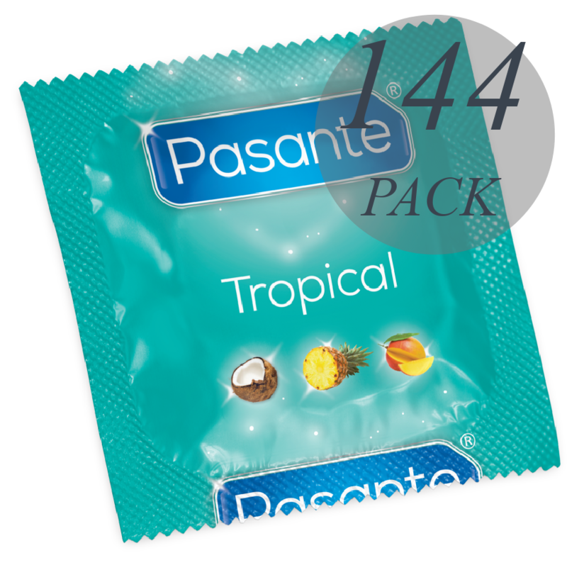 PASANTE - PRESERVATIVI SAPORI TROPICALI 144 UNIT – Profumo – foto 2