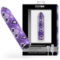 CUSTOM BULLETS - RECHARGEABLE SNAKE PURPLE MAGNETIC BULLET 10V – Proiettili vibranti