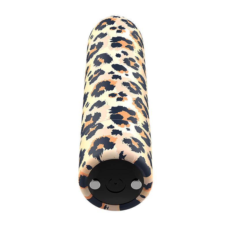 CUSTOM BULLETS - PERSONALIZZATI RICARICABILI LEOPARD 10 INTENSITÀ – Proiettili vibranti – foto 2