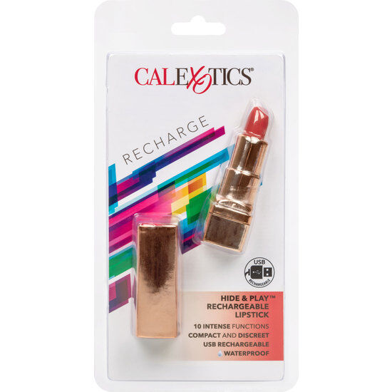 CALEXOTICS - BALA ROSSETTO RICARICABILE HIDE & PLAY ROSSO – Stimolatori – foto 2