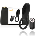 COQUETTE CHIC DESIRE - COCK RING TELECOMANDO RICARICABILE NERO/ORO – Cockring con vibrazione