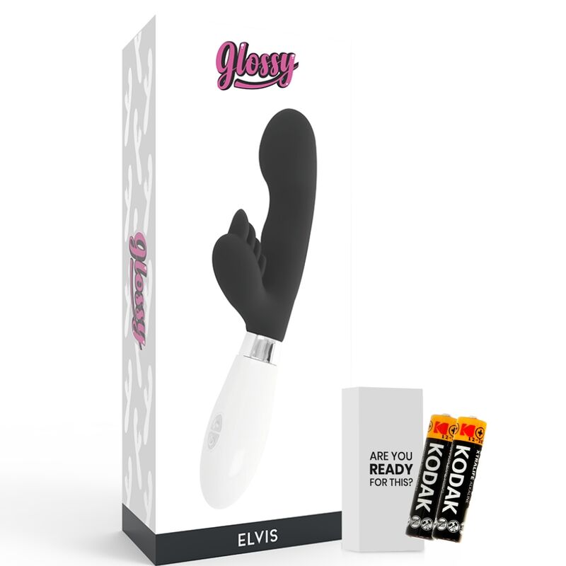 GLOSSY - ELVIS CONIGLIO NERO – Vibratori di coniglio – foto 5