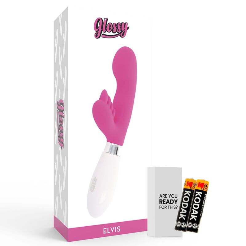 GLOSSY - CONIGLIO ELVIS ROSA – Vibratori di coniglio – foto 5