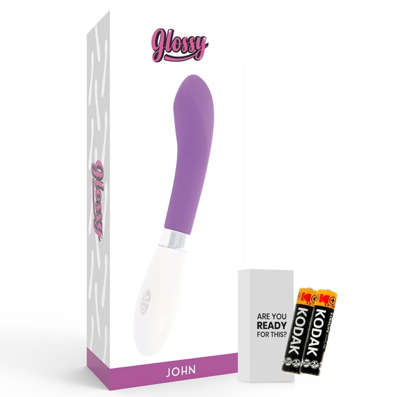 GLOSSY - JOHN VIBRATOR VIOLA – Vibratori a punto G – foto 5