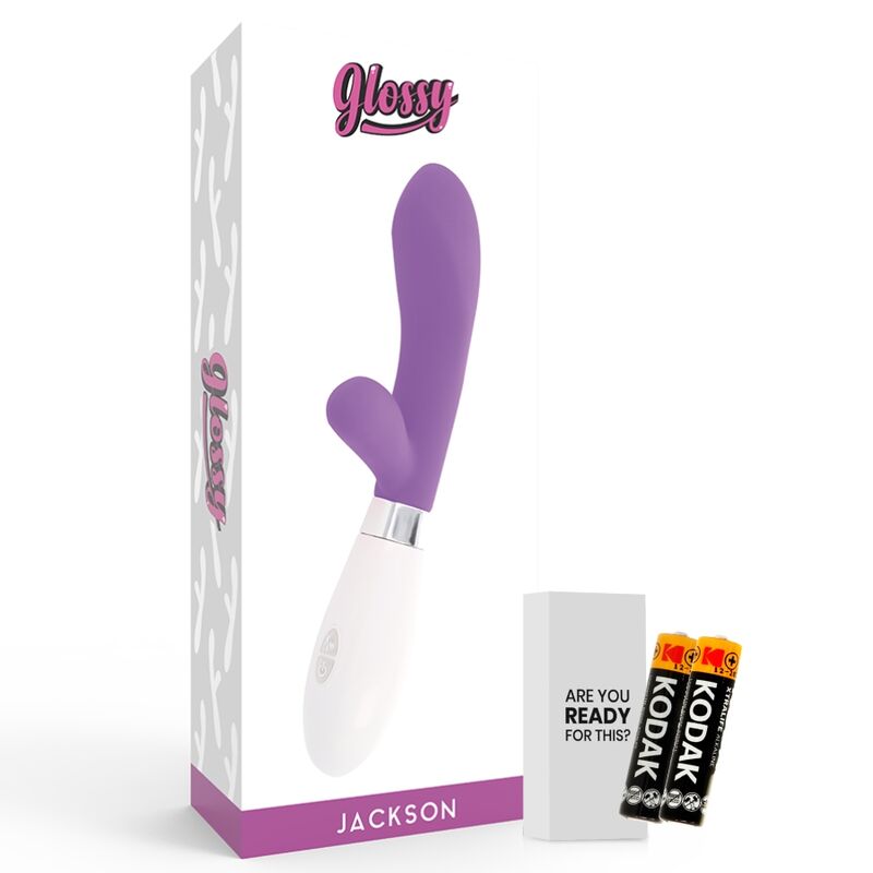 GLOSSY - JACKSON CONIGLIO VIOLA – Vibratori di coniglio – foto 5