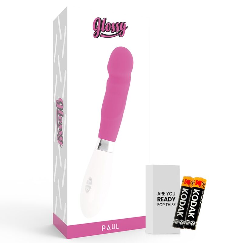 GLOSSY - PAUL VIBRATORE ROSA – Vibratori a punto G – foto 4
