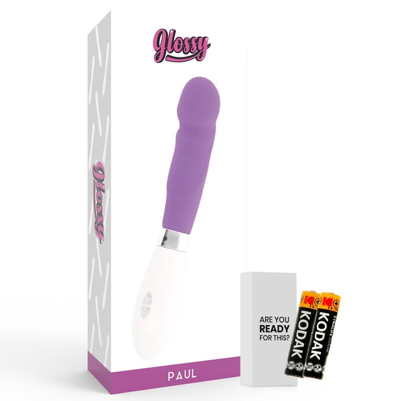GLOSSY - PAUL VIBRATOR VIOLA – Vibratori a punto G – foto 4