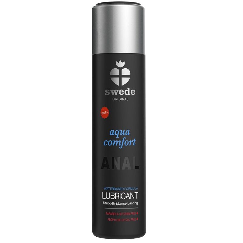 SWEDE - AQUA COMFORT ANALE LUBRIFICANTE A BASE ACQUOSA 60 ML – Anali con rilassante
