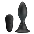 MR PLAY - PLUG ANALE CON TELECOMANDO VIBRAZIONE NERO – Tappi anali