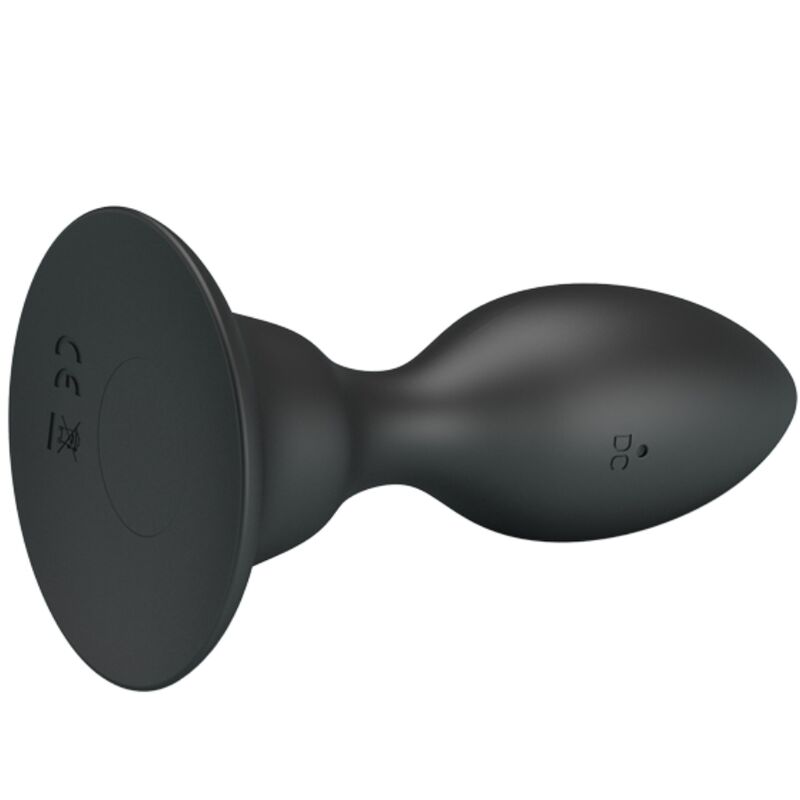 MR PLAY - PLUG ANALE CON TELECOMANDO VIBRAZIONE NERO – Tappi anali – foto 6