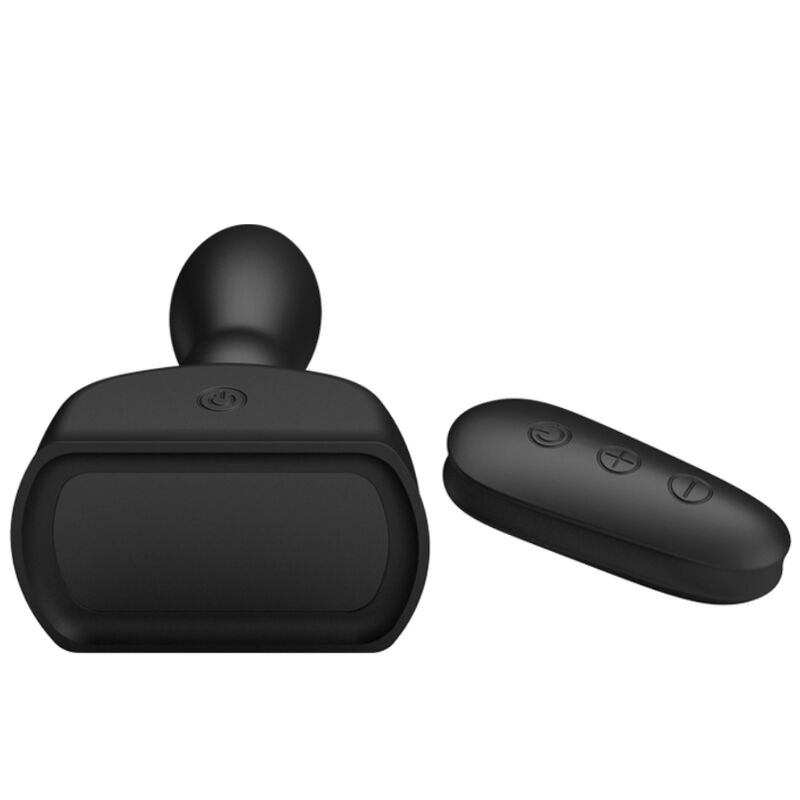 MR PLAY - TELECOMANDO PLUG ANALE GONFIABILE NERO – Vibratori anali – foto 4