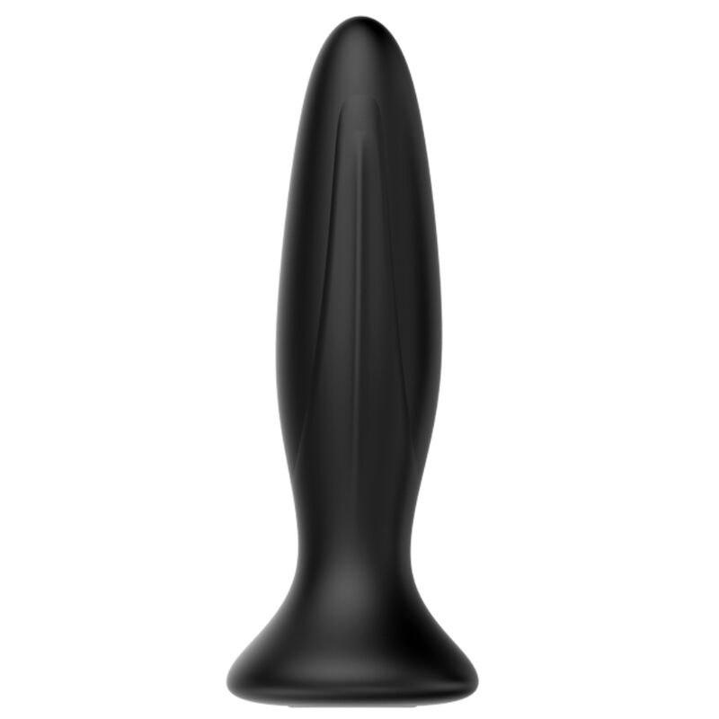 MR PLAY - PLUG ANALE VIBRATORE NERO RICARICABILE – Tappi anali – foto 3