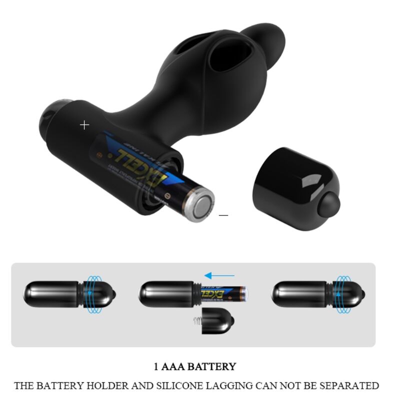 MR PLAY - PLUG ANALE IN SILICONE CON VIBRAZIONE – Tappi anali – foto 6