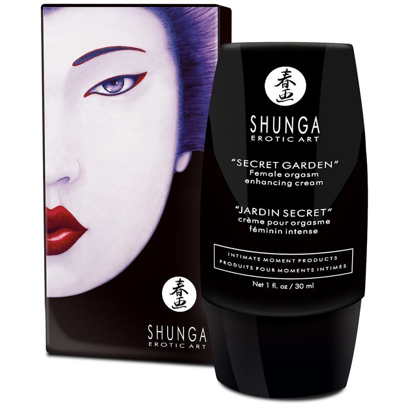 SHUNGA - GIARDINO SEGRETO CREMA INTENSA ORGASMO FEMMINILE – Vagina vergine