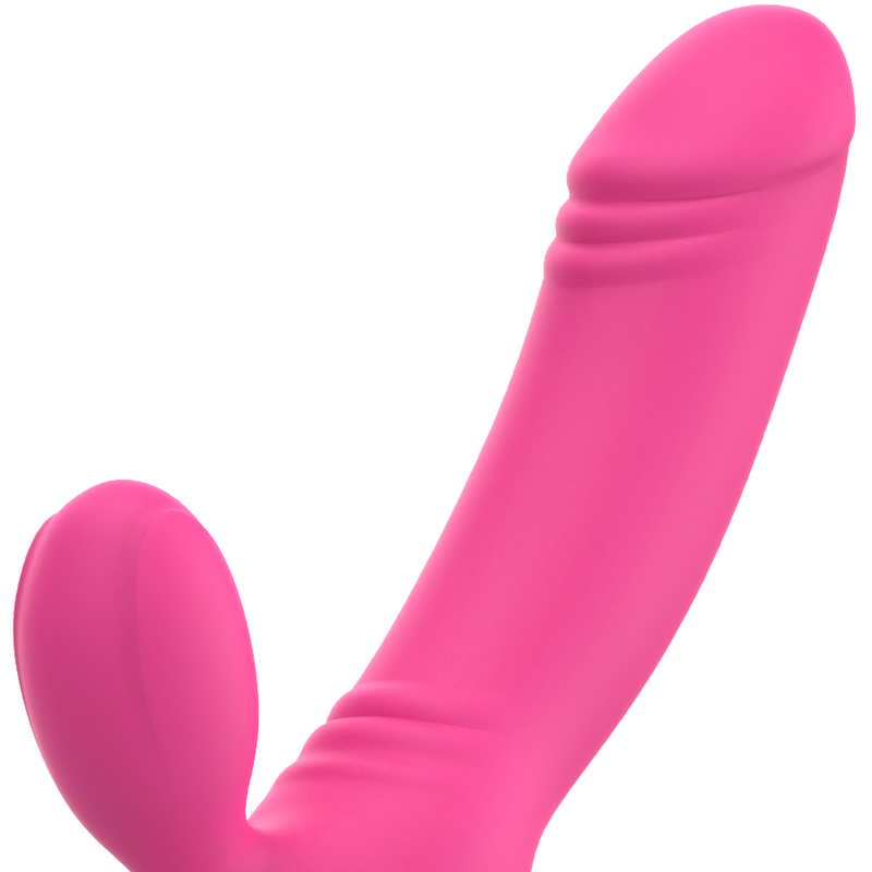 OHMAMA - VIBRATORE BIX DOPPIA STIMOLAZIONE EDIZIONE NATALIZIA ROSA – Vibratori a punto G – foto 3