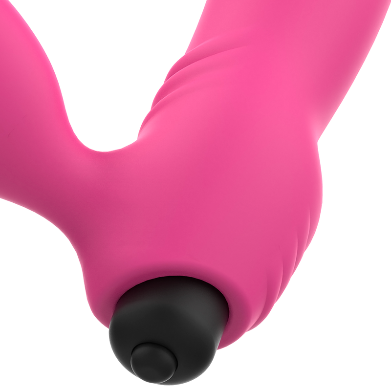 OHMAMA - VIBRATORE BIX DOPPIA STIMOLAZIONE EDIZIONE NATALIZIA ROSA – Vibratori a punto G – foto 5