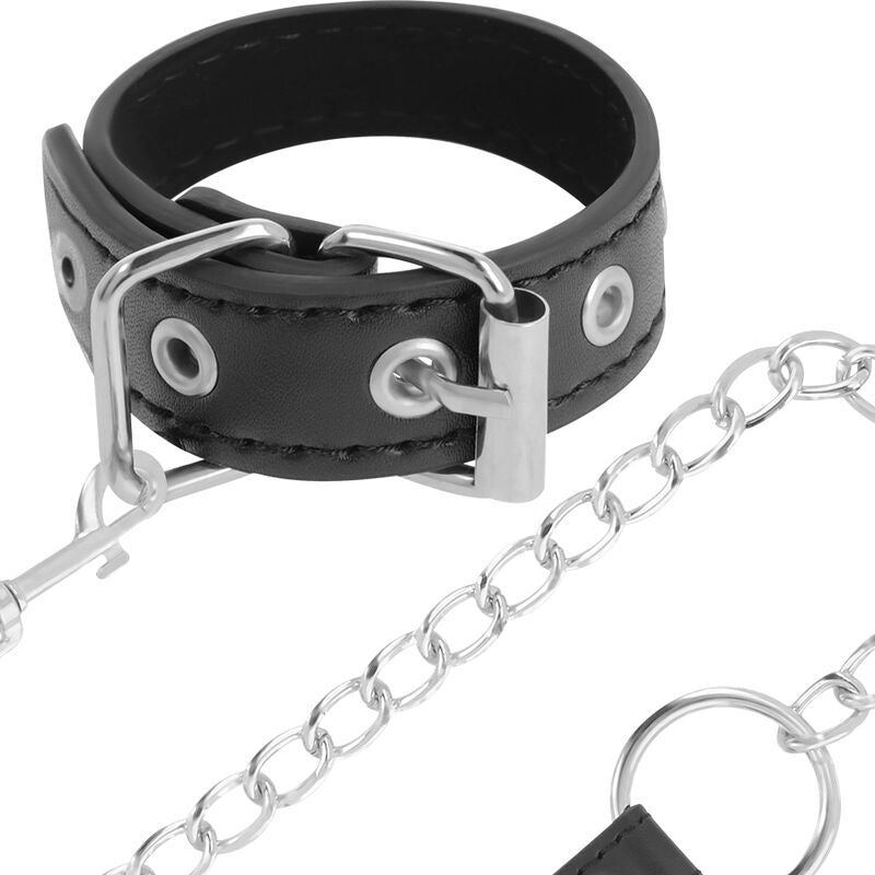DARKNESS - ANELLO PER PENE CON CINTURINO – Collane – foto 3