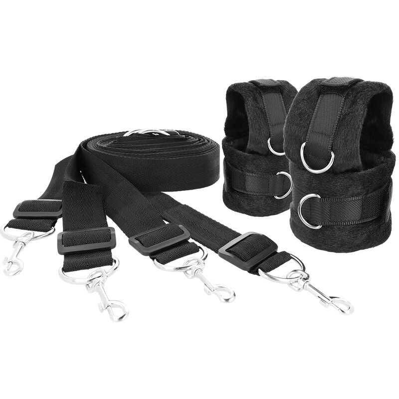 DARKNESS - SET CRAVATTE DA LETTO – Sistemare le manette – foto 2