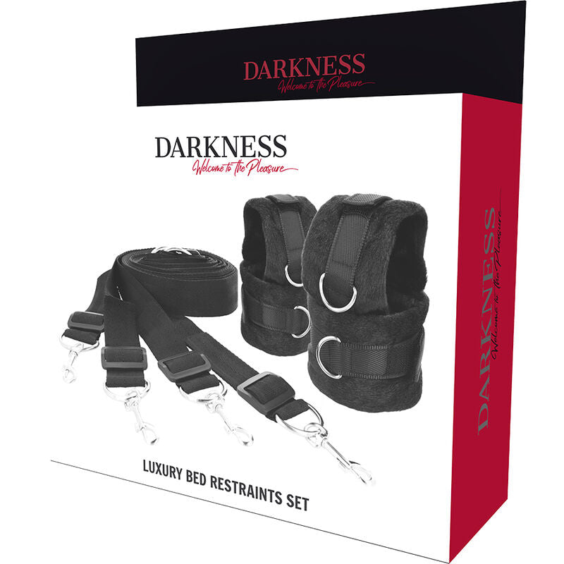 DARKNESS - SET CRAVATTE DA LETTO – Sistemare le manette – foto 8