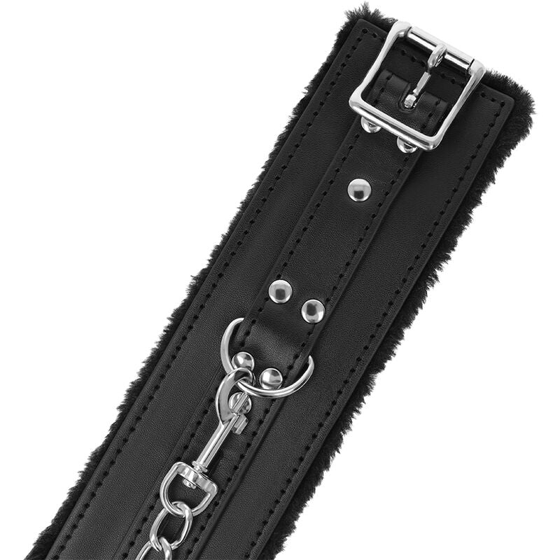 DARKNESS - MANETTE BDSM RIVESTITE NERE – Mogli – foto 4