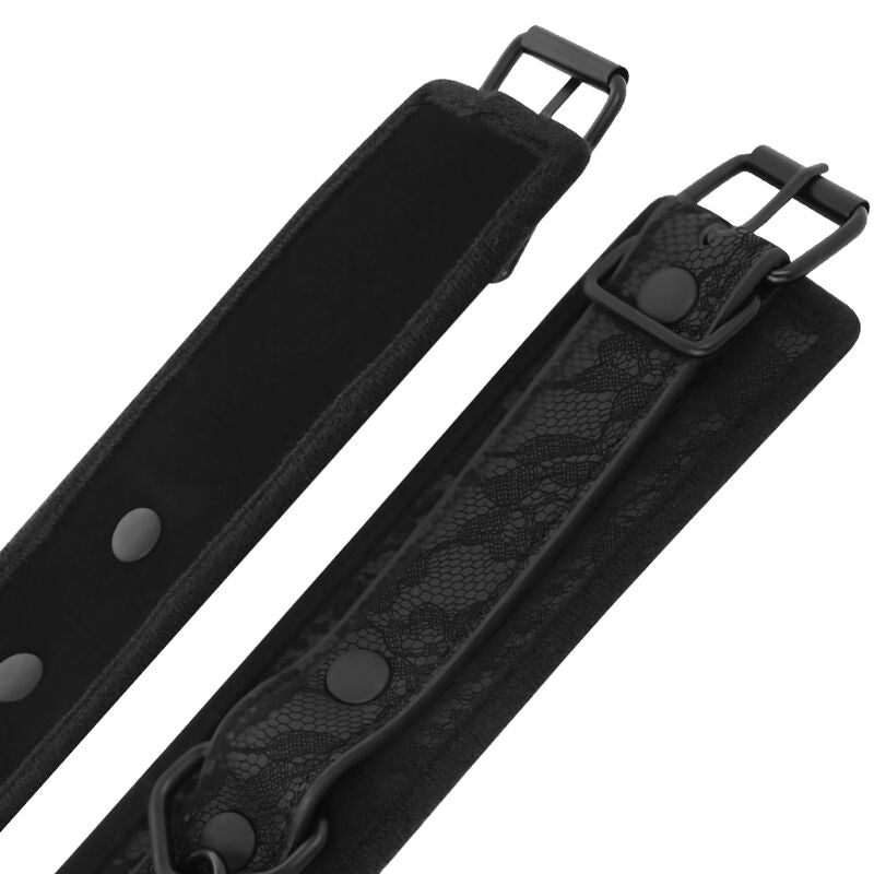 DARKNESS - MANETTE BDSM NERE DI LUSSO – Sistemare le manette – foto 4