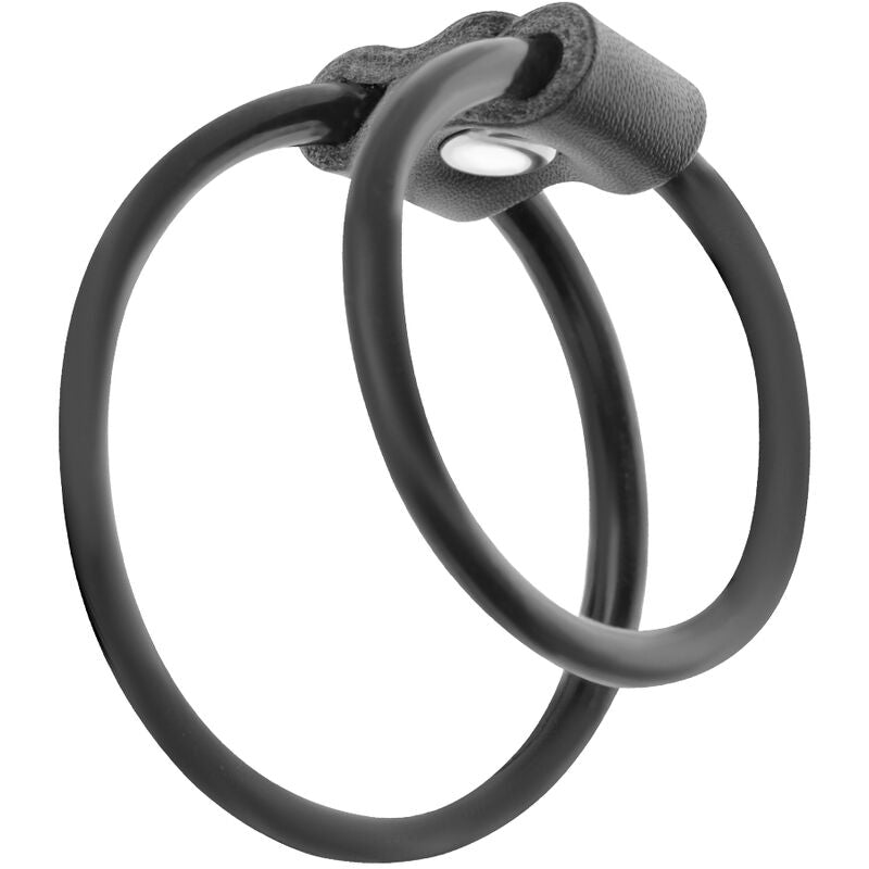 DARKNESS - ANELLI PER PENE DUO POTENZIATORI. – Cockring senza vibrazione – foto 2