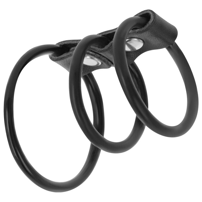 DARKNESS - SET DI 3 ANELLI PER PENE FLESSIBILI – Accessori per il pene – foto 2