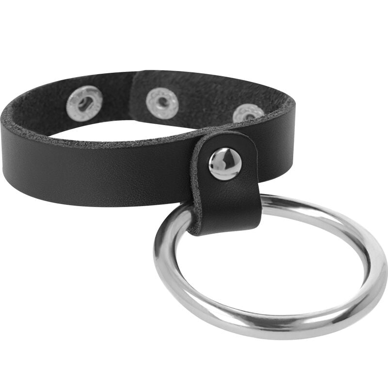DARKNESS - ANELLO IN METALLO PER PENE E TESTICOLI – Cockring senza vibrazione – foto 3