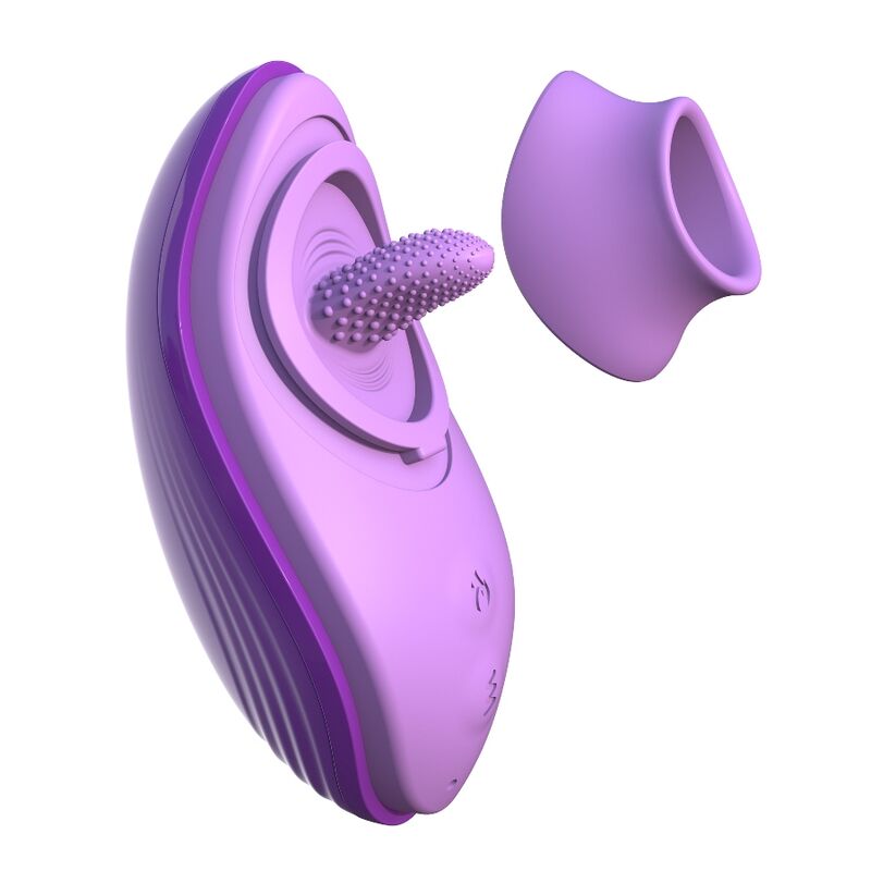 FANTASY FOR HER - LINGUA DIVERTENTE IN SILICONE VIOLA – Per il clitoride – foto 2