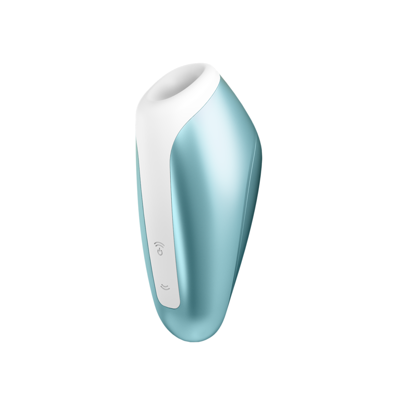 SATISFYER - LOVE BREEZE SUCCIONADOR BLU GHIACCIO – Stimolatore dell'aria nessuna vibrazione