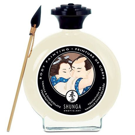 SHUNGA - COLORE PER IL CORPO ALLA VANIGLIA E CIOCCOLATO – Essbare Körperfarbe