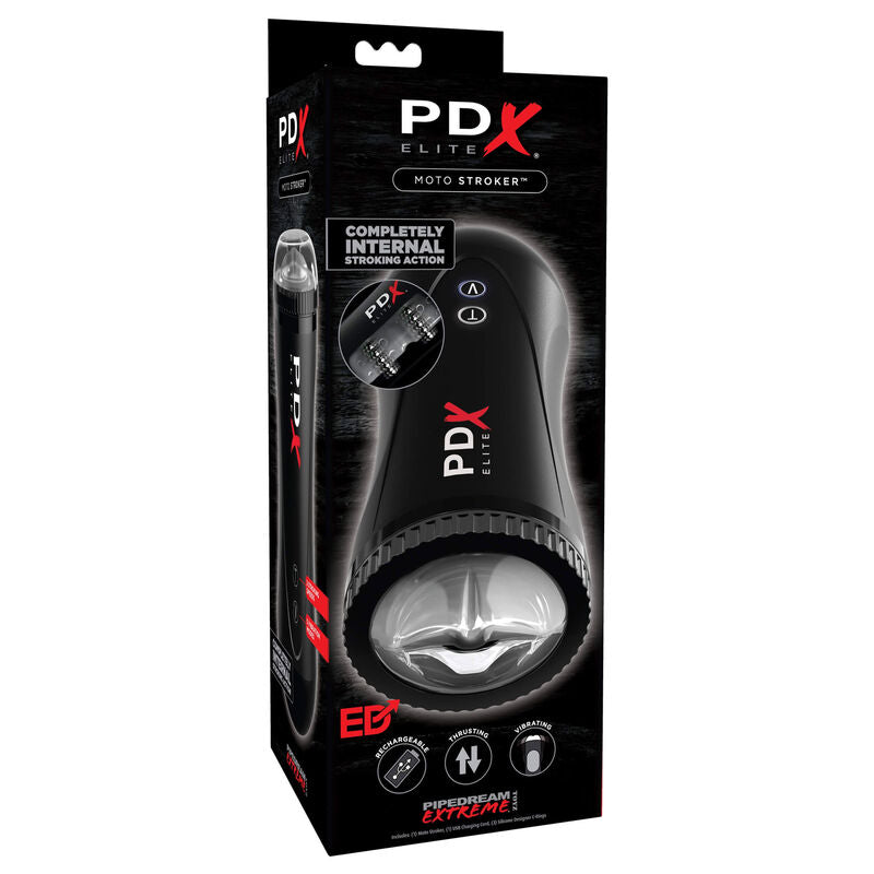 PDX ELITE - MASTURBATORE MOTO STROKER – Vagine con vibrazione – foto 5