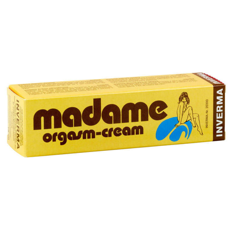 INVERMA - CREMA PER L''ORGASMO DI MADAME – Intensificatore dell'orgasmo