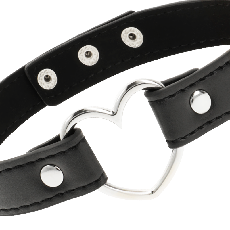 COQUETTE CHIC DESIRE - COLLANA IN PELLE VEGANA ACCESSORIO CUORE DONNA – Collane – foto 4