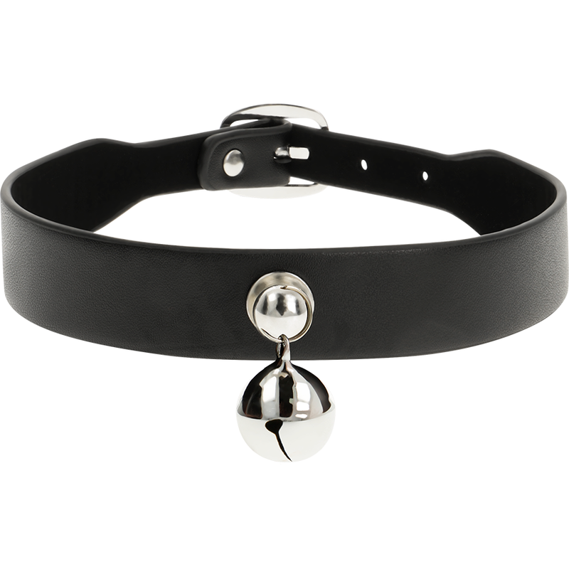 COQUETTE CHIC DESIRE - COLLANA IN PELLE VEGANA ACCESSORIO DONNA CON SONAGLIO – Collane – foto 3