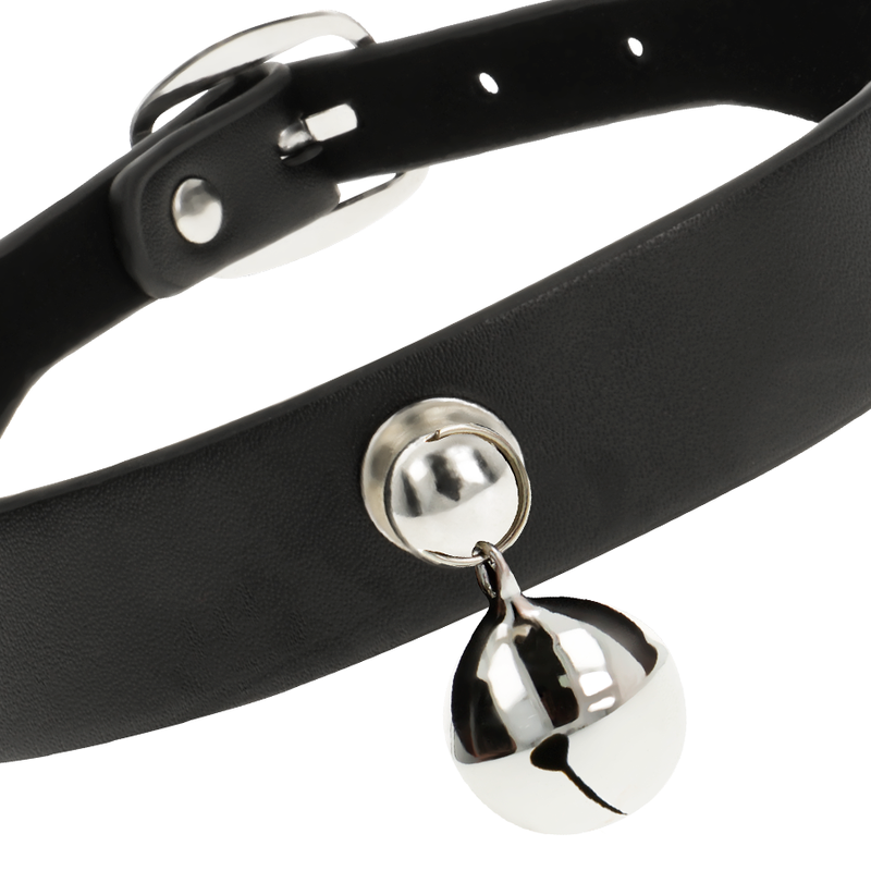 COQUETTE CHIC DESIRE - COLLANA IN PELLE VEGANA ACCESSORIO DONNA CON SONAGLIO – Collane – foto 4