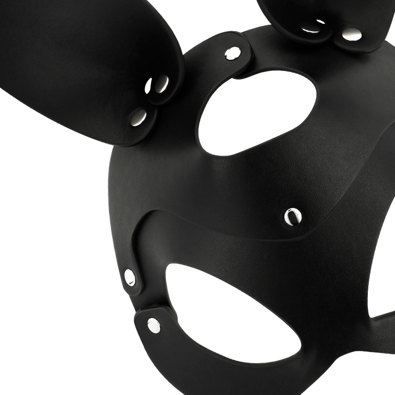 COQUETTE CHIC DESIRE - MASCHERA VEGANA IN PELLE CON ORECCHIE DI CONIGLIO – Maschere / Maschere per gli occhi – foto 4