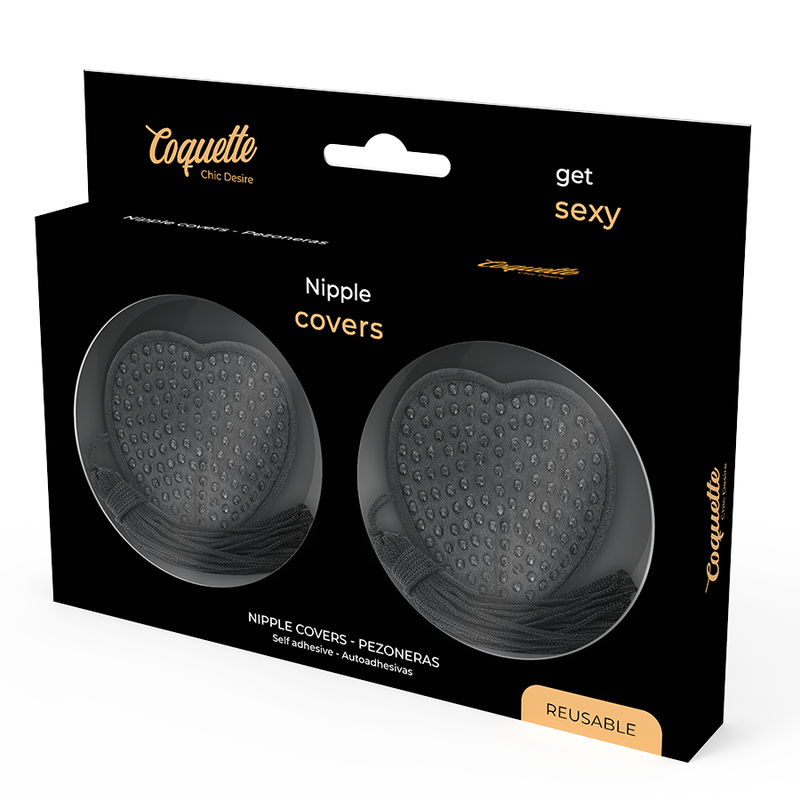 COQUETTE CHIC DESIRE - COPRI CAPEzzoli NERI – Fodere – foto 4