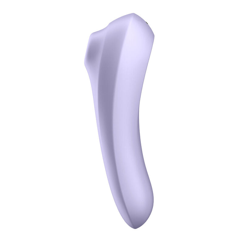 SATISFYER - VIBRATORE DUAL PLEASURE AIR PULSE MAUVE – Vibratori con APP – foto 5