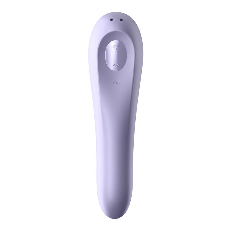 SATISFYER - VIBRATORE DUAL PLEASURE AIR PULSE MAUVE – Vibratori con APP – foto 6