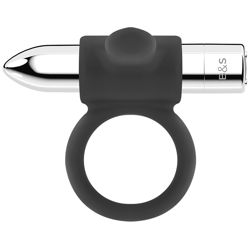 BLACK&SILVER - ANELLO RICARICABILE CAMERON ARGENTO – Cockring con vibrazione – foto 4