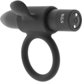 BLACK&SILVER - ANELLO RICARICABILE CAMERON BLACK – Cockring con vibrazione