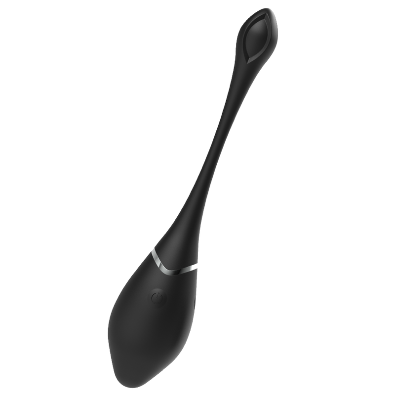 BLACK&SILVER - UOVO VIBRANTE RICARICABILE JENELL – Telecomando – foto 5
