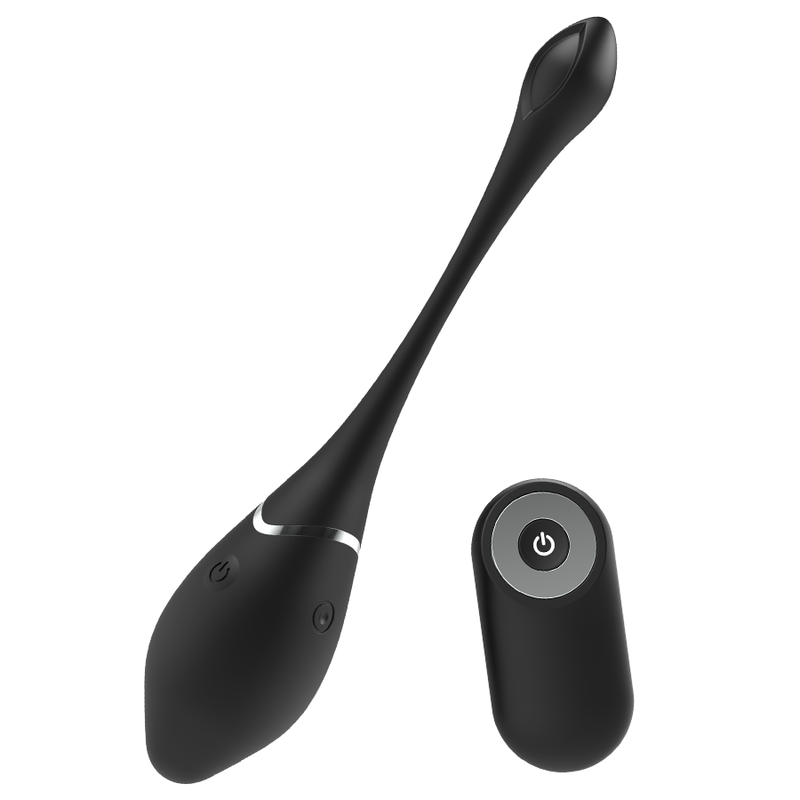 BLACK&SILVER - UOVO VIBRANTE RICARICABILE JENELL – Telecomando – foto 6