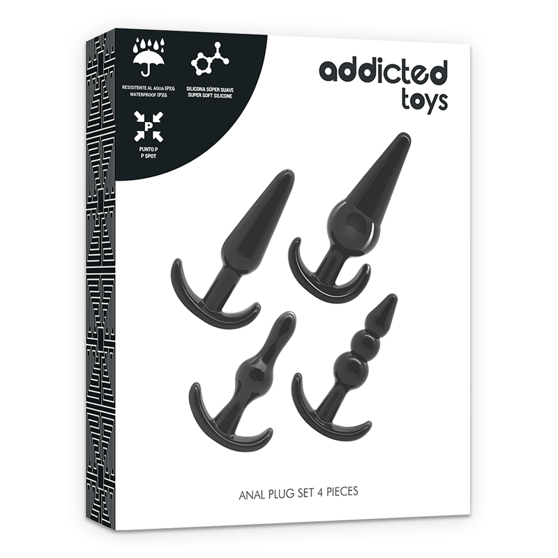 ADDICTED TOYS - SET DI 4 TAPPI ANALI – Tappi anali – foto 12