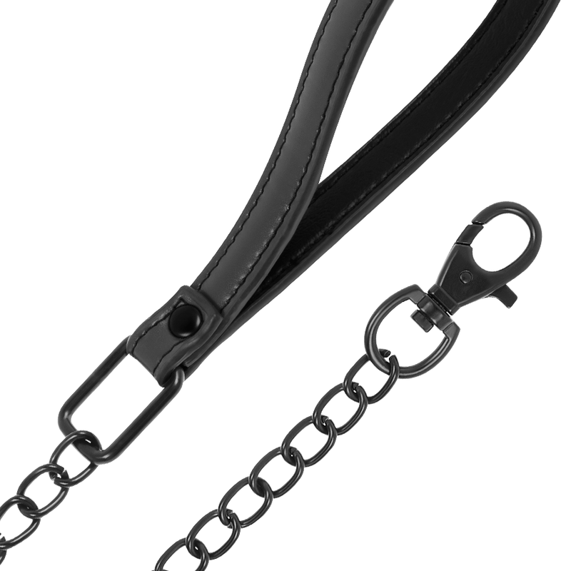 FETISH SUBMISSIVE - COLLANA A CATENA CON FODERA IN NOPRENE – Collane – foto 6
