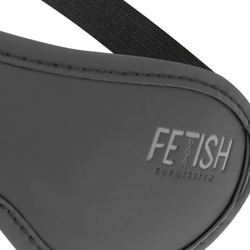 FETISH SUBMISSIVE - MASCHERA IN PELLE VEGANA II CON FODERA IN NOPRENE – Maschere intere – foto 3
