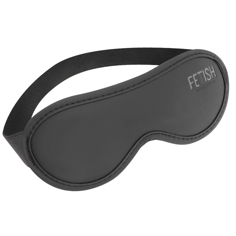 FETISH SUBMISSIVE - MASCHERA IN PELLE VEGANA II CON FODERA IN NOPRENE – Maschere intere