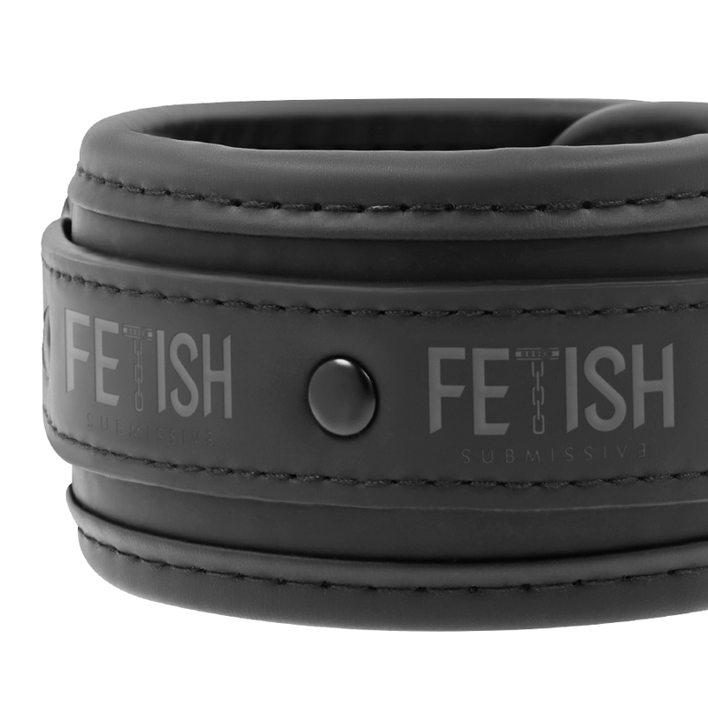 FETISH SUBMISSIVE - SET DI MANETTE E CRAVATTE CON FODERA IN NOPRENE – Sistemare le manette – foto 5