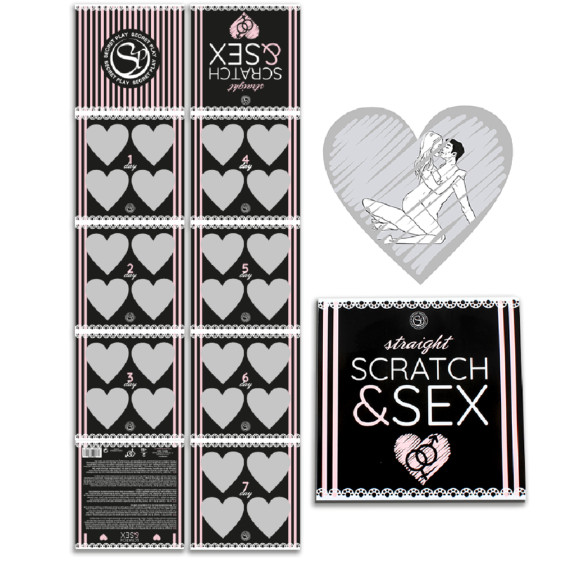 SECRETPLAY - GIOCO DI GRATTA E SESSO PER COPPIE ETERO (ES/EN/FR/PT/DE) – Giochi di coppia – foto 2